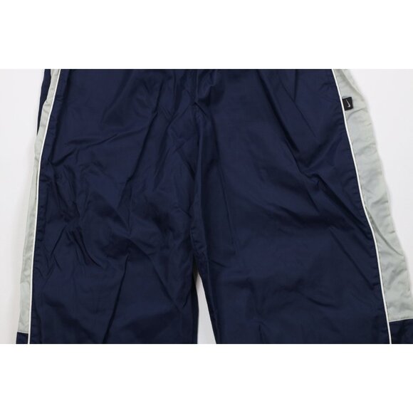 Vintage Y2K Nike Mens Large Travis Scott Mini Swoosh Wide Leg Windbreaker Pants - Picture 3 of 13